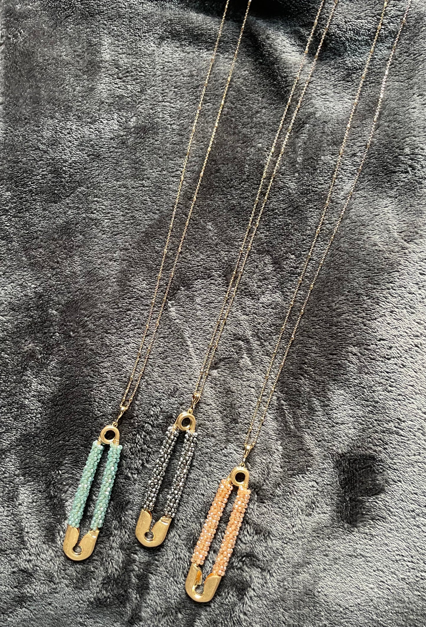Safety Pin Necklace